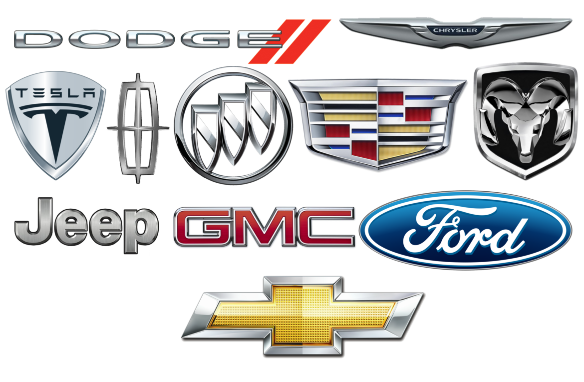 Les principales marques de voitures américaines